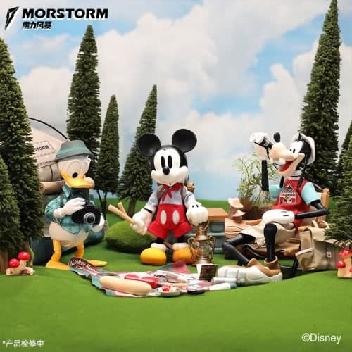 Morstorm Disney Urban Escape Plan Donalad Duck & Goofy & Micky Mouse Three Person Action Figure Set