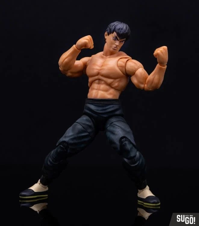 Jada Toys Ultra Street Fighter II: The Final Challengers Fei Long Action 1/12 Scale Action Figure