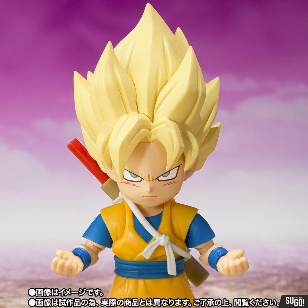 Bandai S.H.FIGUARTS Super Saiyan Son Goku (Mini) -Daima- Action Figure