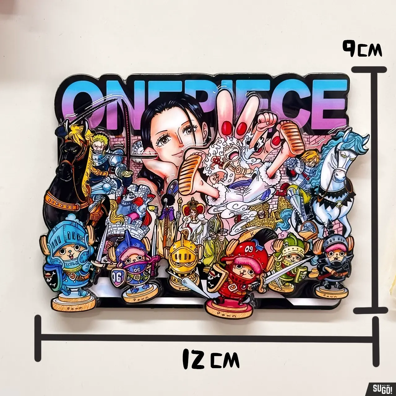 TC Studio One Piece Straw Hat Crew 3D Fridge Magnet Goods