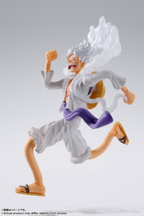 Bandai Spirits One Piece S.h.figuarts Monkey D. Luffy (Gear 5) Action Figure