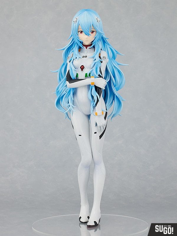 Good Smile Company POP UP Parade Rei Ayanami: Long Hair Ver. XL Size (Rebuild of Evangelion) PVC Figure