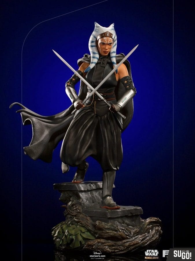 Iron Studios The Mandalorian Ahsoka Tano Legacy Replica Star Wars 1/4 Statue