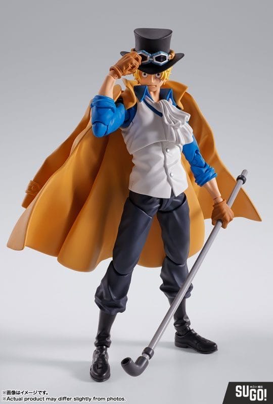 BANDAI Spirits One Piece S.H.Figuarts Sabo Chief of Staff of The Revolutionary Army Action Figure