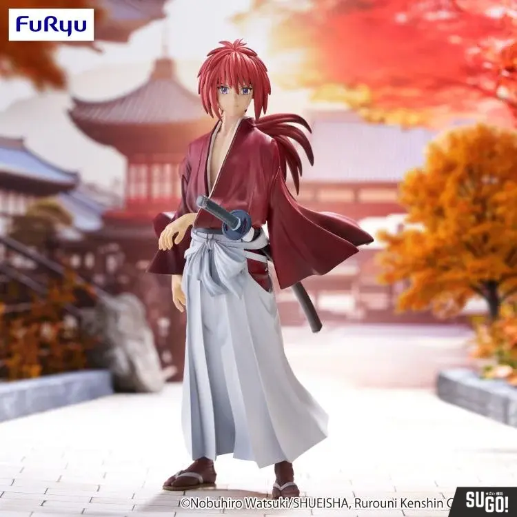 Furyu Rurouni Kenshin: Meiji Swordsman Romantic Story Trio-Try-iT Kenshin Himura PVC Figure