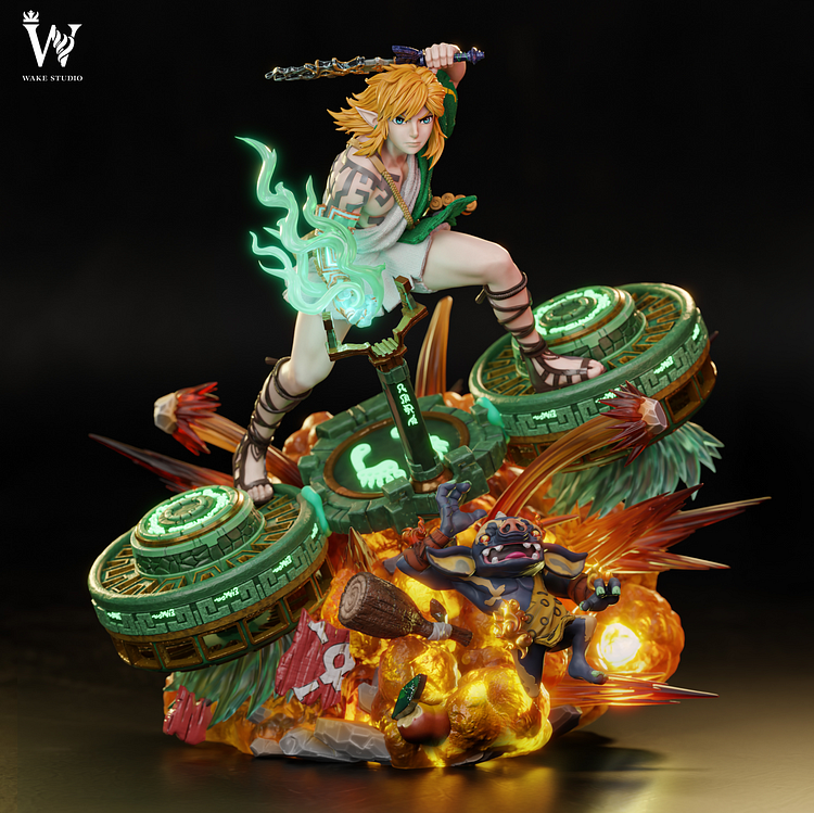 Wake Studio Legend of Zelda Link 1/4 GK Statue