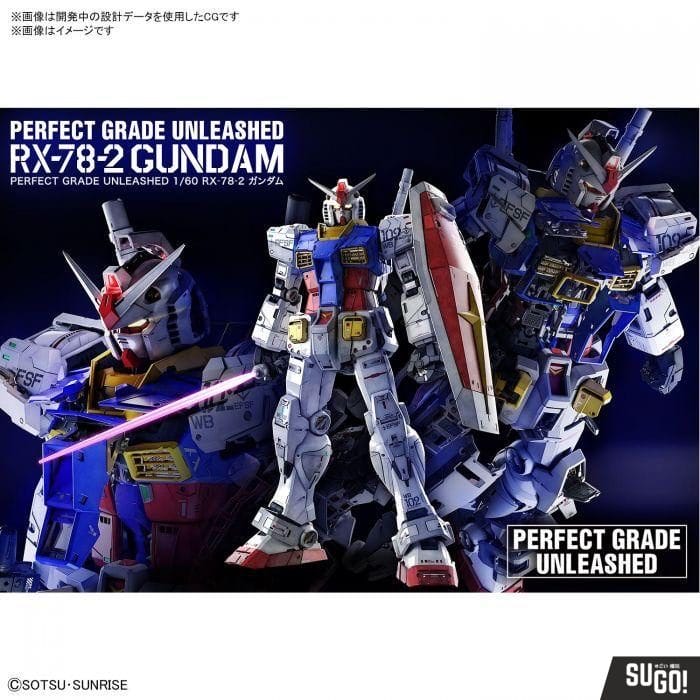 Bandai Perfect Grade (PG) Unleashed RX-78-2 Gundam 1/60 Model Kit 5060765