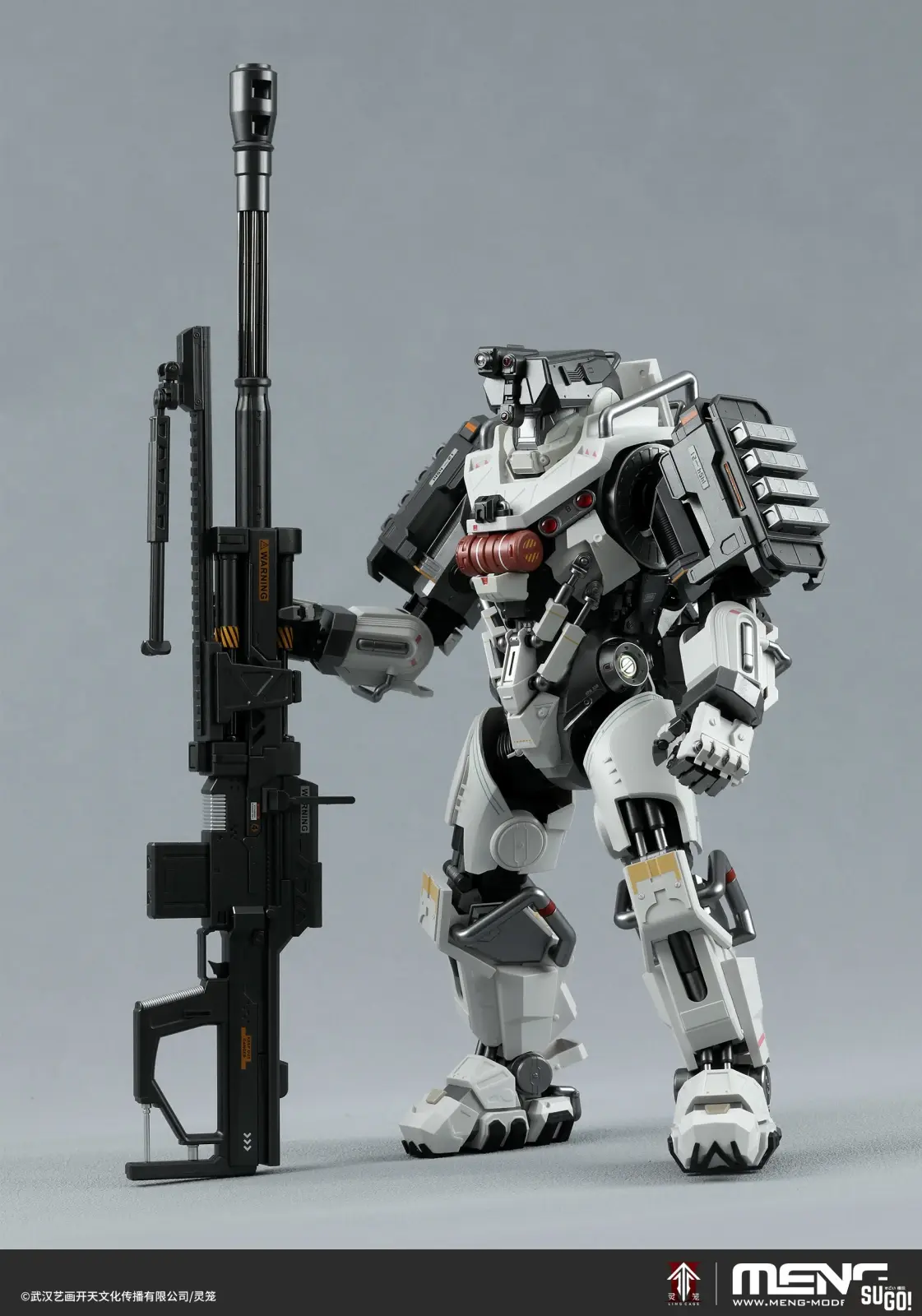 MENG MECHA-010 Incarnation MU-2 Heavy Stereoscopic Sniper Colorful Ver. 1/9 Model Kit