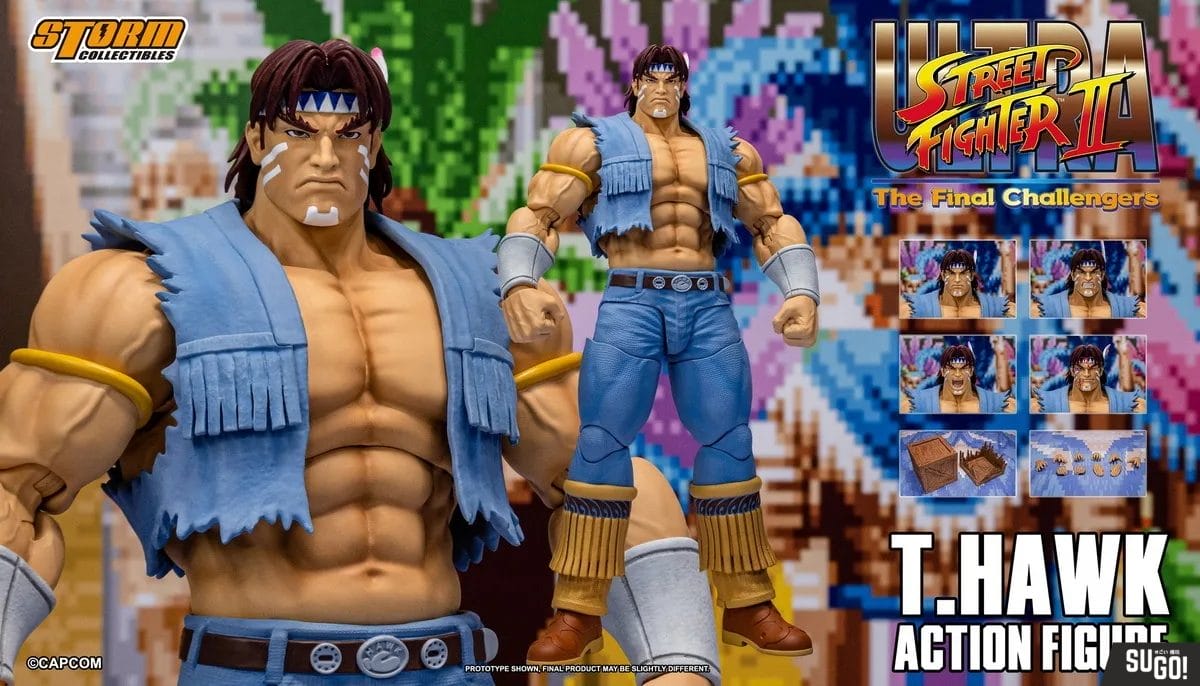 Storm Toys CPSF31 T.HAWK Ultra Street Fighter II The Final Challengers 1/12 Action Figure