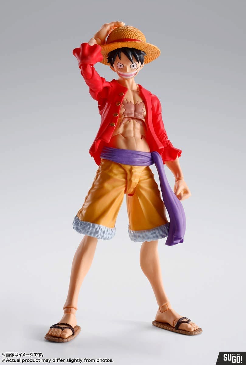 Bandai S.H.Figuarts One Piece Monkey D. Luffy -The Raid on Onigashima- (Reissue) Action Figure
