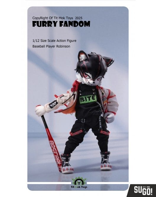 Tit Mok Toys TM-20251 Baseball Prodigy Robinson 1/12 Action Figure
