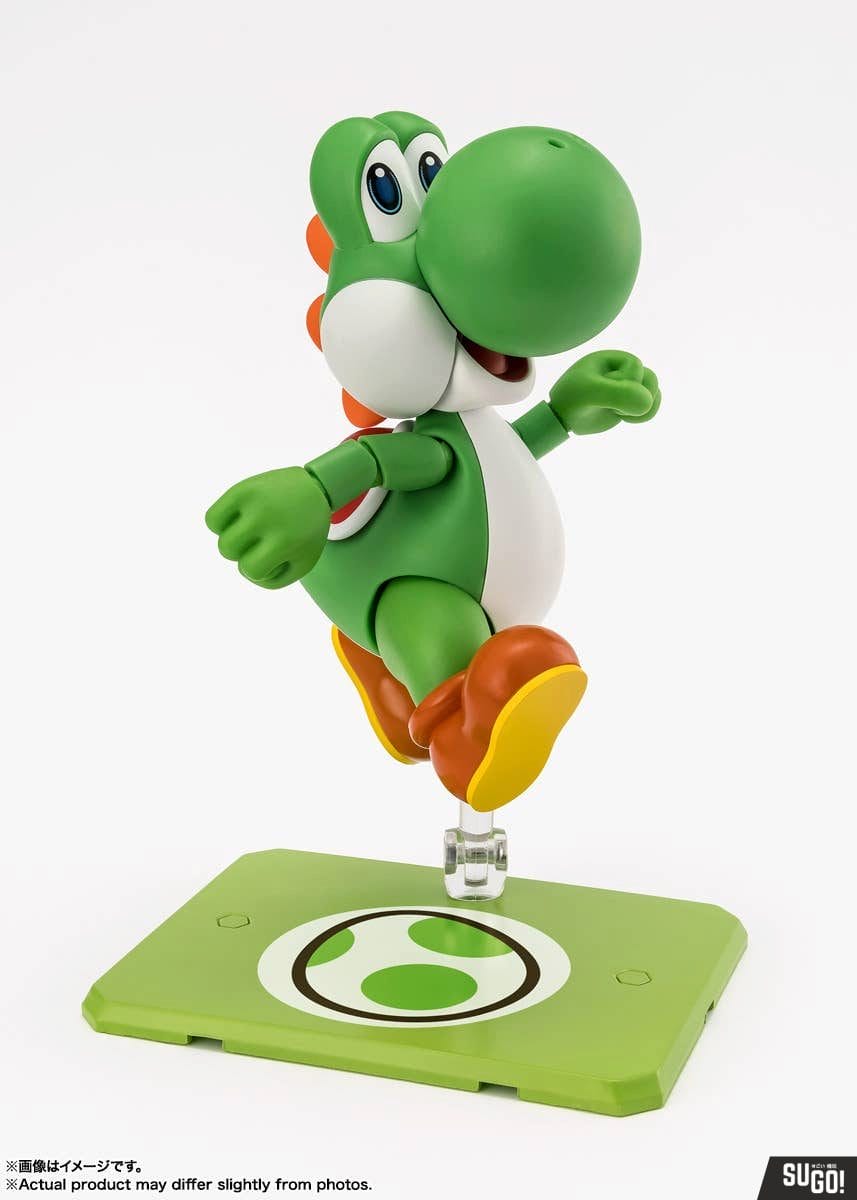 Bandai S.H.Figuarts Yoshi (SUPER MARIO) Action Figure