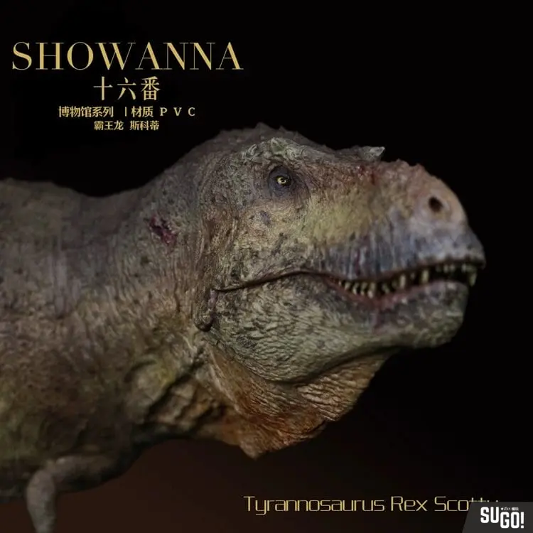 Sixteenth Edition Jurassic Tyrannosaurus Rex Scott Dinosaur Model Toy