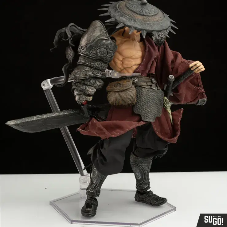 Etched Figures Original Chinese Style Zhang Qing 1/12 Scale Action Figure