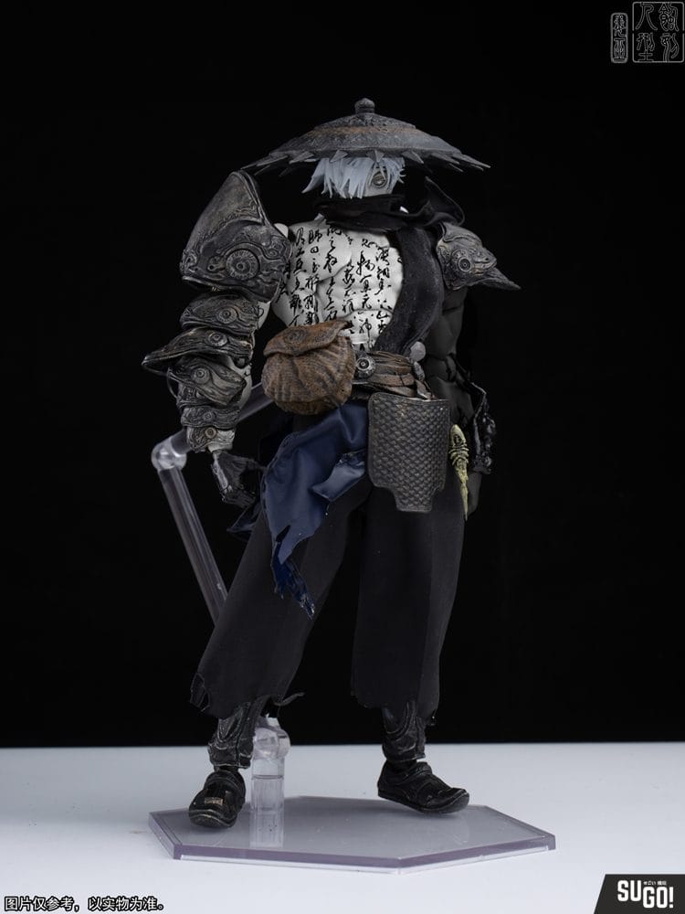 Etched Human Studios Poison Shaman Zhang Qing Calligraphy Ver. 1/12 Action Figure