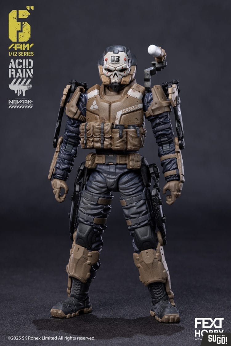 Fext Hobby FXH-AR-003 Novark Acid Rain 003 Skullwelder 1/12 Action Figure