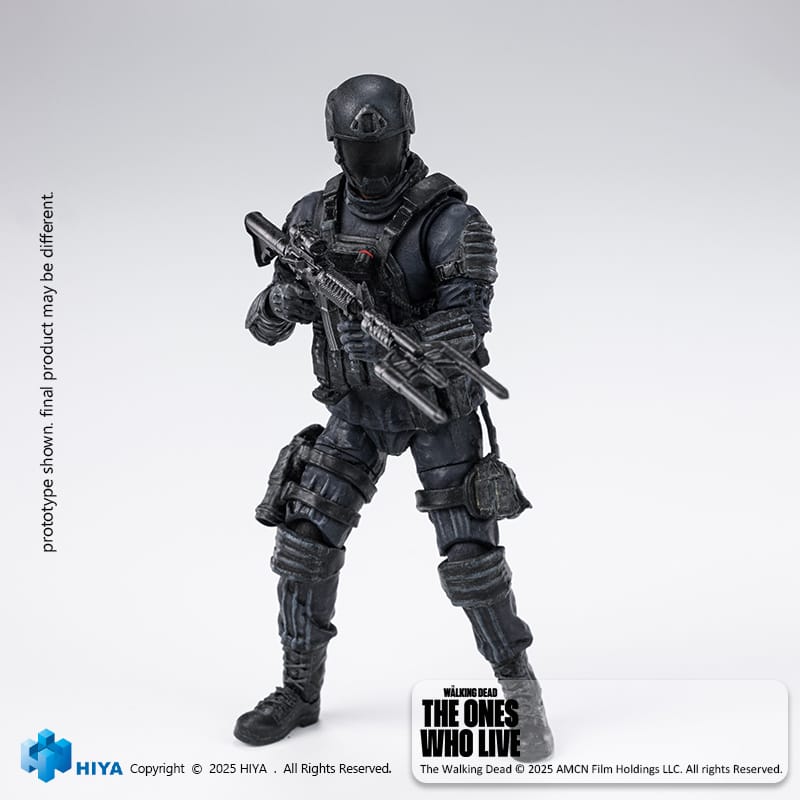 Hiya Toys The Walking Dead: The Ones Who Live Crm Soldier 1/18 Action Figure
