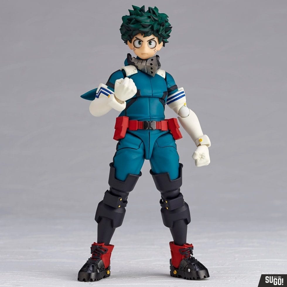 Kaiyodo Revoltech Amazing Yamaguchi Izuku Midoriya (My Hero Academia) (Reissue) Action Figure
