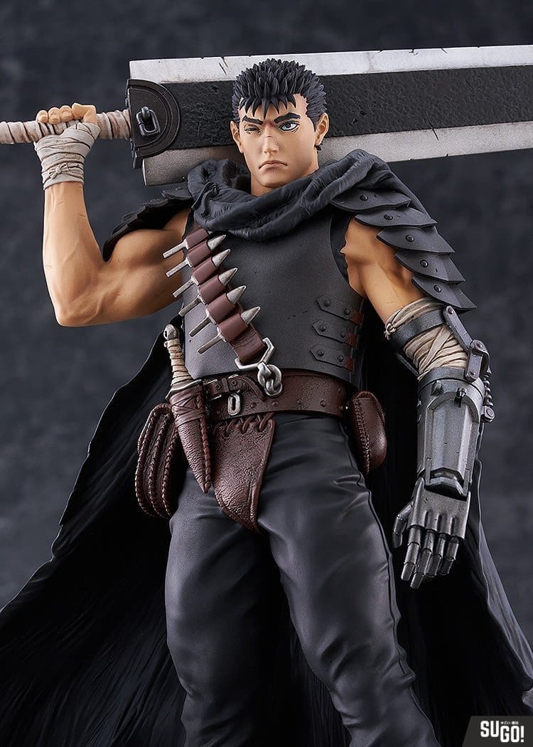 Max Factory POP UP Parade Guts (Black Swordsman) L Size (Berserk) PVC Figure