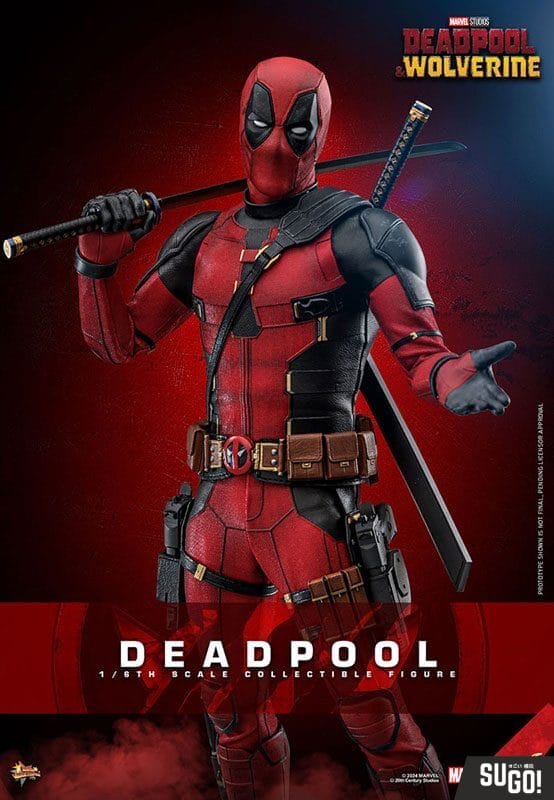 Hot Toys Marvel 'Deadpool & Wolverine' Deadpool 3.0 MMS746 1/6 Scale Figure