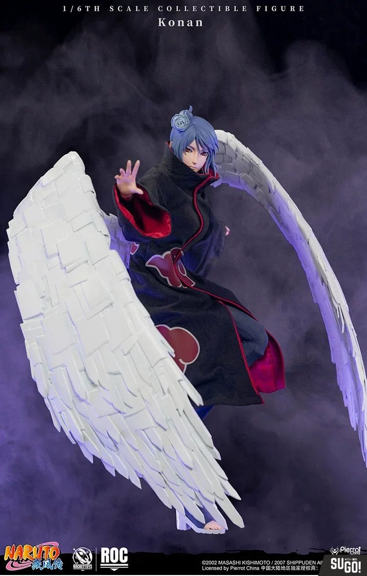 Rocket Toys Naruto Shippuden Konan 1/6 Scale Action Figure ROC-023