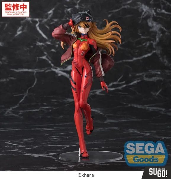 SEGA Rebuild of Evangelion Asuka Langley Shikinami Figurizm α Prize Figure