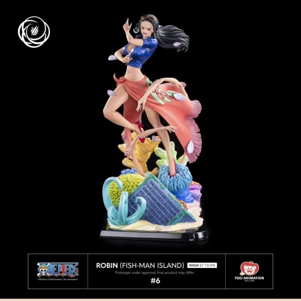 Tsume Art One Piece Robin (FISH-MAN ISLAND) Licensed 1/6 Licensed Statue