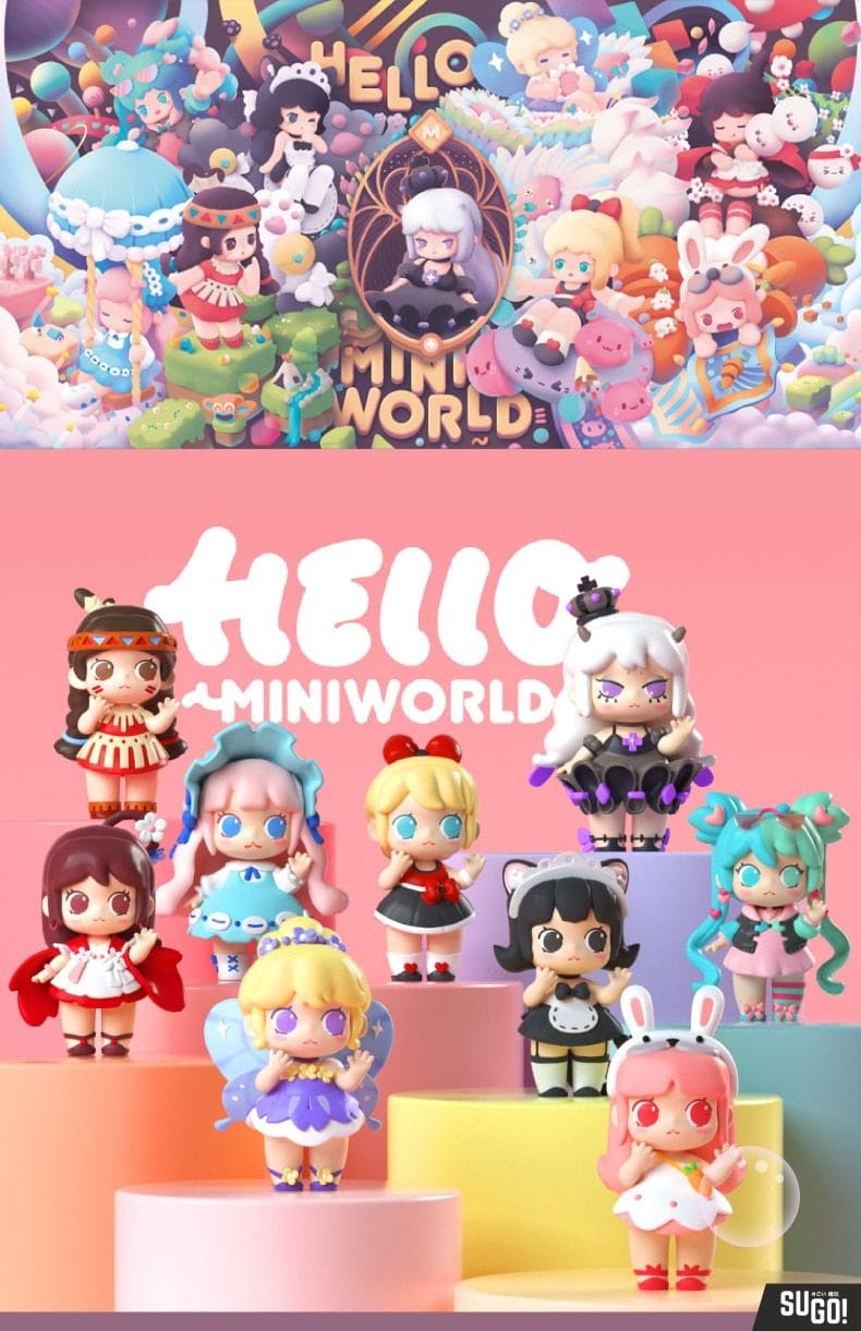 Miniworld Hello Miniworld Series Blind Box (1 Random Figure)