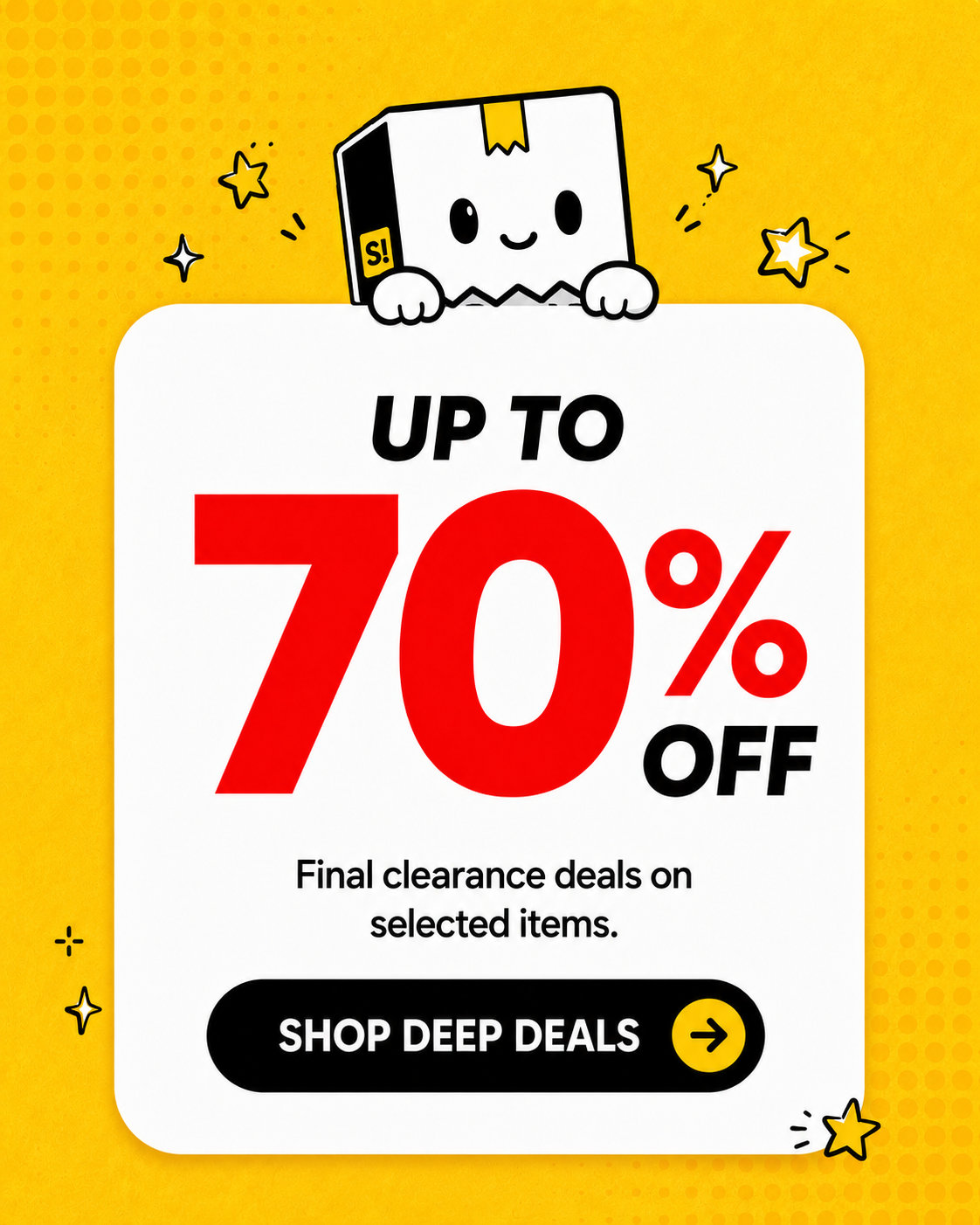70% off