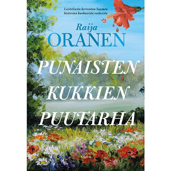 Punaisten kukkien puutarha