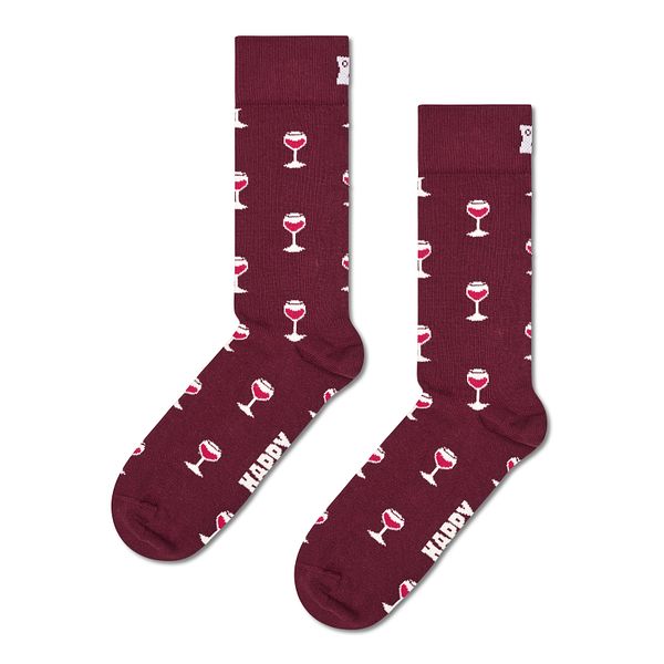 Sukat Happy Socks Glass Of Wine 36-40