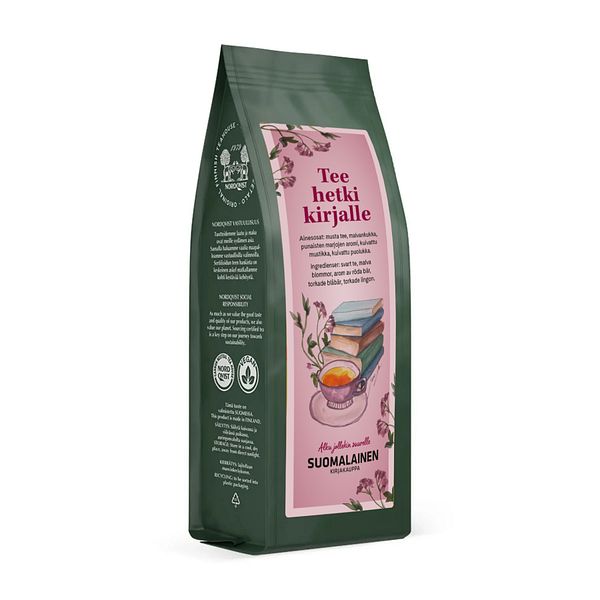 Lehtitee Tee hetki kirjalle, 80g