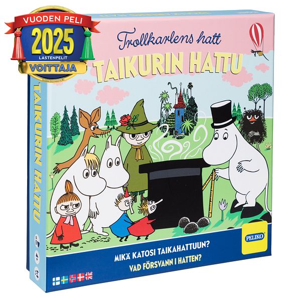 Taikurin hattu -lautapeli Muumi