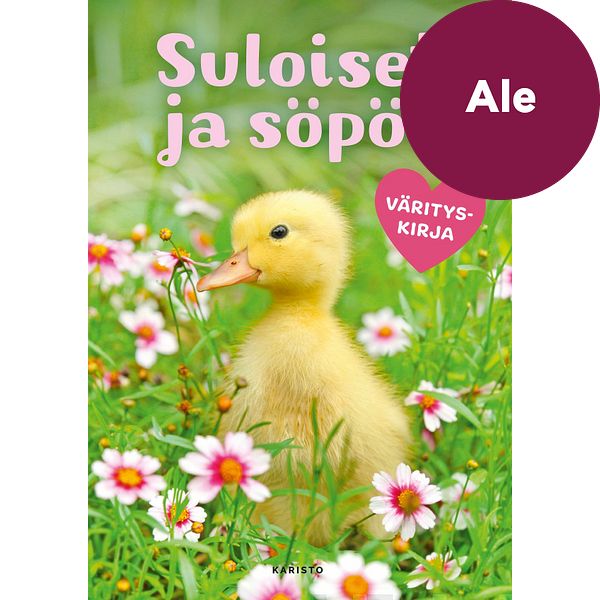 Suloiset ja söpöt värityskirja