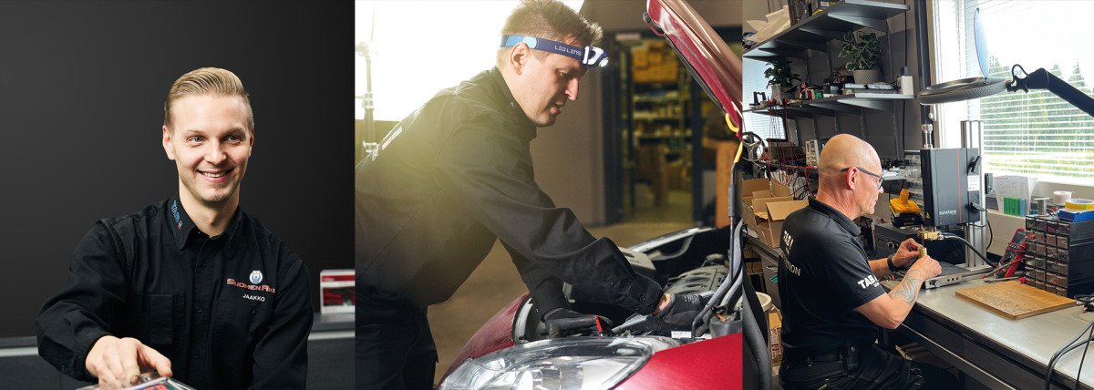 Asiantuntevaa palvelua myymälöissä