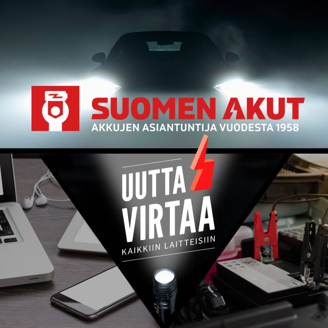 Uutta virtaa kaikkiin laitteisiin -10%