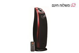 מפזר חום קרמי עומד כולל אדים קרים ושלט