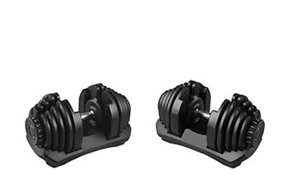 זוג משקולות אוניברסליות מתכווננת עד 40 ק''ג