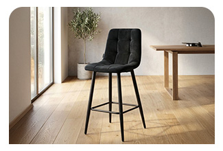 סט 4 כסאות בר דגם ורשה