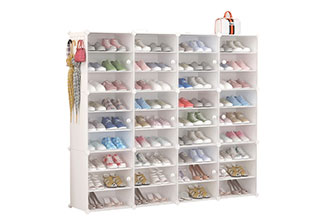 יחידת אחסון נעליים מודולרית לכ-72 זוגות