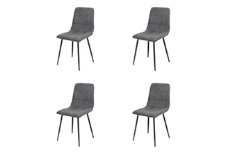 סט 4 כיסאות לפינת אוכל דגם וינה