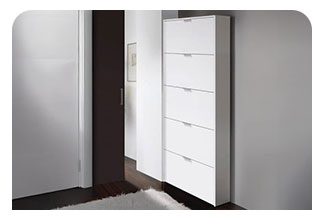 ארון נעליים דק BLANCO