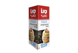 תבנית נייר מאפינס