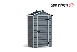 מחסן גינה Skylight אפור 1.2X0.9