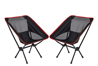 זוג כסאות קמפינג Lightweight