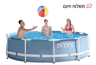 בריכה 305X76 ס"מ דגם 26700 + שואב ידני במתנה