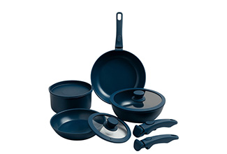 סט סירים Nonstick עם ידיות נשלפות