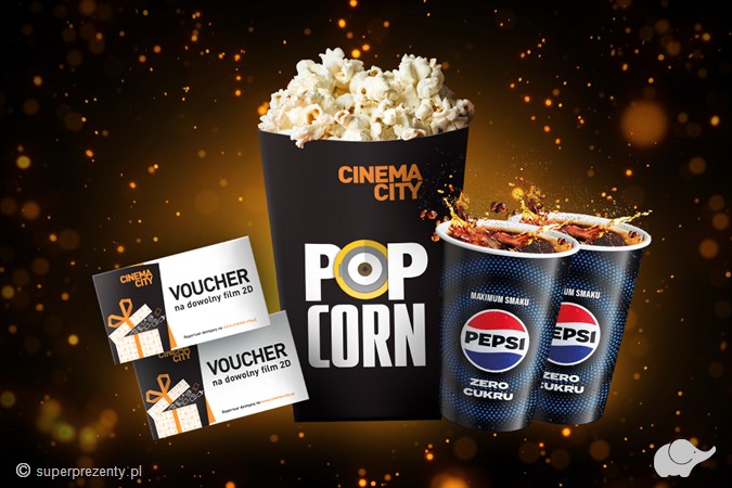 Cinema City – kinowe doznania dla 2 osób z napojem i przekąskami!