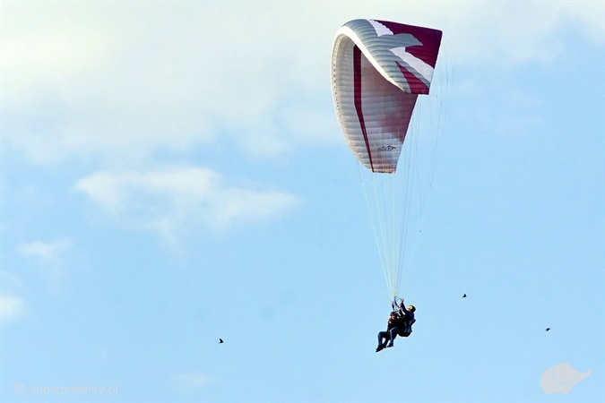 Lot widokowy paralotnią dla dwojga