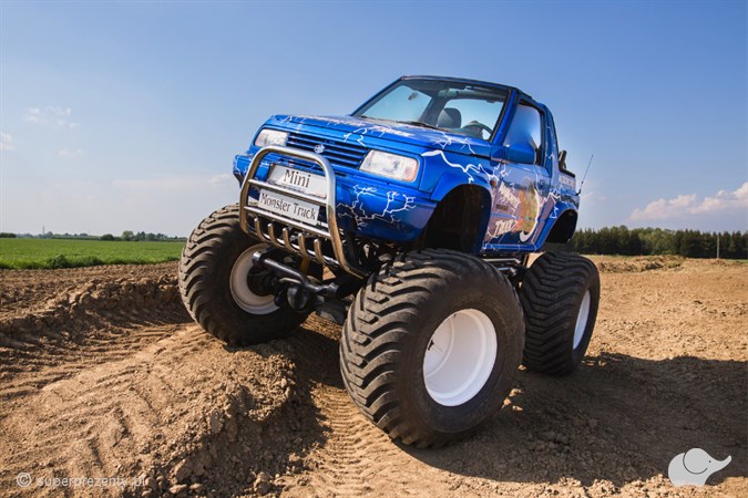 Jazda Mini Monster Truck dla dzieci 